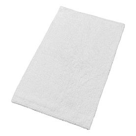 Reversible Medium Bath Rug White