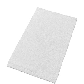 Reversible Medium Bath Rug White