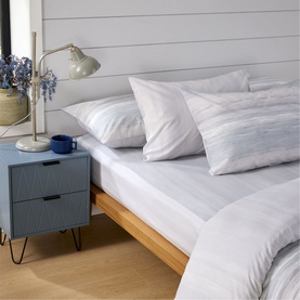 Rae Duvet Set Grey