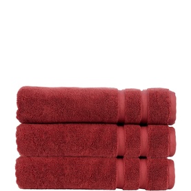 Signum Combed Cotton Towel Rouge