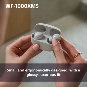 XM5 Bluetooth Earbuds Smokey Pink