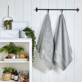 Supreme Hygro Towel Silver