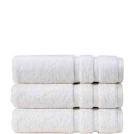 Signum Combed Cotton Towel White