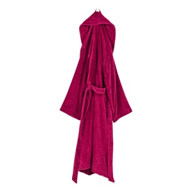Supreme Velour Bathrobe Raspberry
