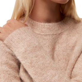 Dorrie Fluffy Textured Sweater