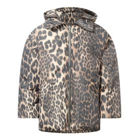 Leopard Puffer Jacket
