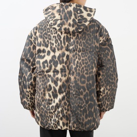Leopard Puffer Jacket