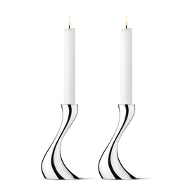 Cobra Small Candleholder Pair