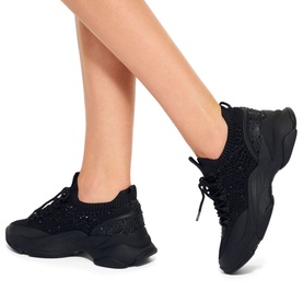 Lively Crystal Embellished Trainers