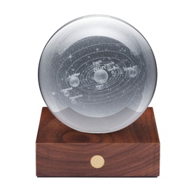 Amber Solar System Crystal Light