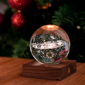 Amber Solar System Crystal Light