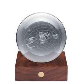 Amber Solar System Crystal Light