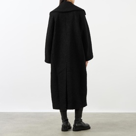 Textured Boucl&eacute; Coat