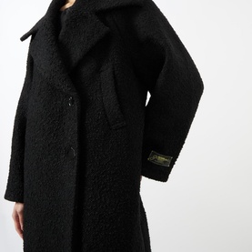 Textured Boucl&eacute; Coat