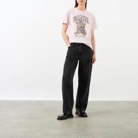 Leopard Logo T-Shirt