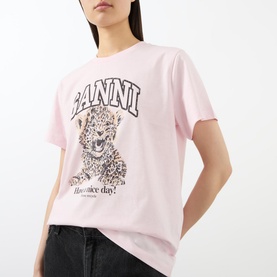 Leopard Logo T-Shirt