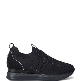 Lara Embellished Slip-On Trainers