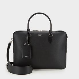 Soft Grained Leather Briefcase