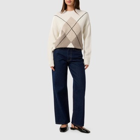 Emma Argyle Knit Sweater