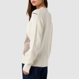 Emma Argyle Knit Sweater