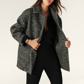 Tolsom Herringbone Peacoat
