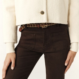 Ross Mid-Rise Straight Leg Jeans