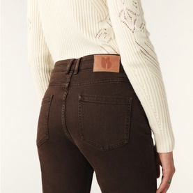 Ross Mid-Rise Straight Leg Jeans