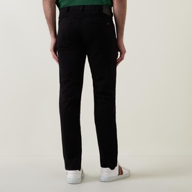 Mid-Rise Tapered Jeans