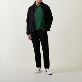 Mid-Rise Tapered Jeans
