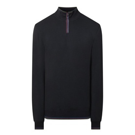 Artist Stripe Half-Zip Sweater