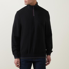 Artist Stripe Half-Zip Sweater