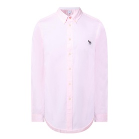 Zebra Logo Button-Down Shirt