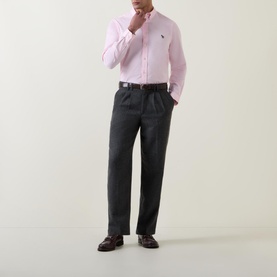 Zebra Logo Button-Down Shirt