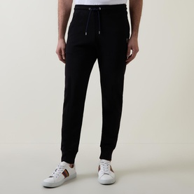 Zebra Badge Logo Drawstring Sweatpants