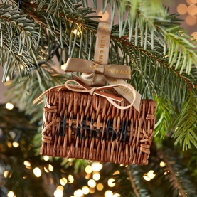 Mini Hamper Christmas Tree Decoration