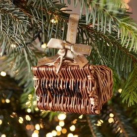 Mini Hamper Christmas Tree Decoration