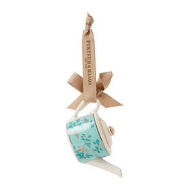 Camellia Teapot Christmas Tree Decoration