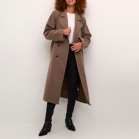 Fanny Double-Breasted Belted Coat