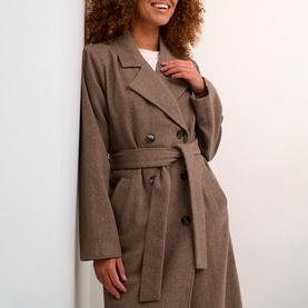 Fanny Double-Breasted Belted Coat