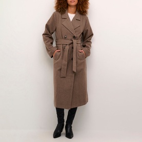Fanny Double-Breasted Belted Coat