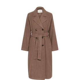 Fanny Double-Breasted Belted Coat