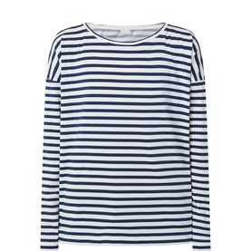 Cyra Stripe Pyjama Top