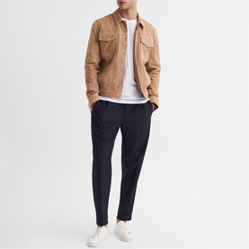 Finley Leather Logo Trainers