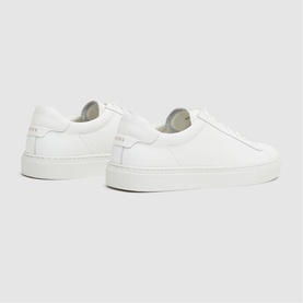 Finley Leather Logo Trainers