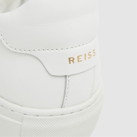 Finley Leather Logo Trainers