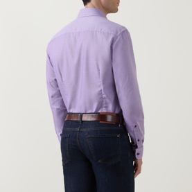 Diamond Structure Single-Cuff Shirt