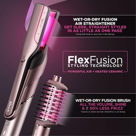 FlexFusion Heat Straight All Hair Types with Storage