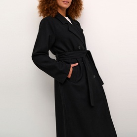 Fanny Double-Breasted Belted Coat