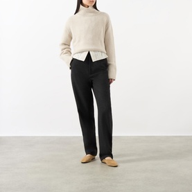 Fleur Turtleneck Cashmere Sweater