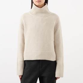 Fleur Turtleneck Cashmere Sweater